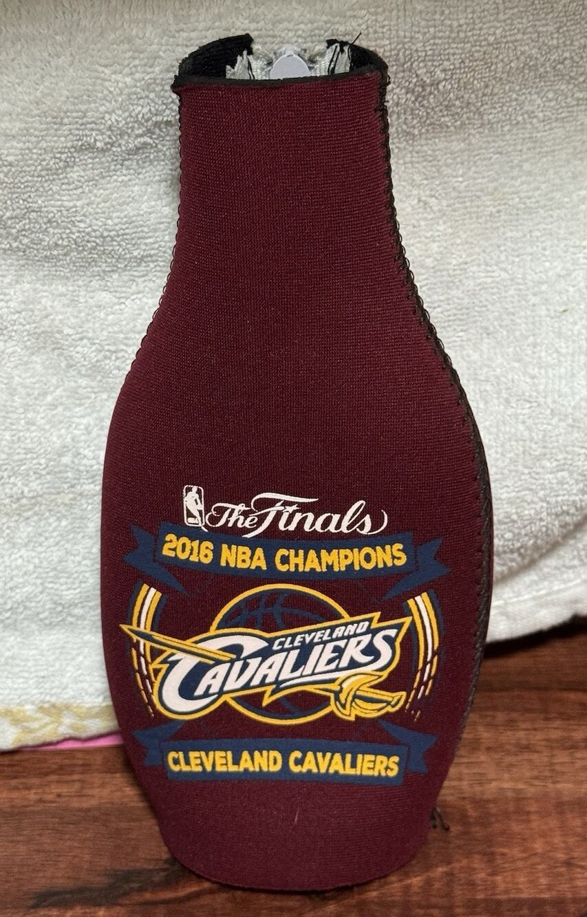 Cavaliers Cleveland 2016 The Finals NBA Champions Zipped Bottle Cooler Coozie